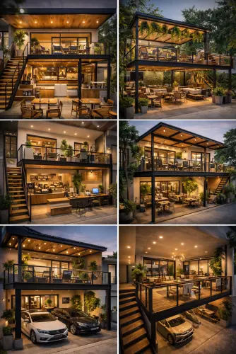 Mezannine Cafe Modern di Pangalengan