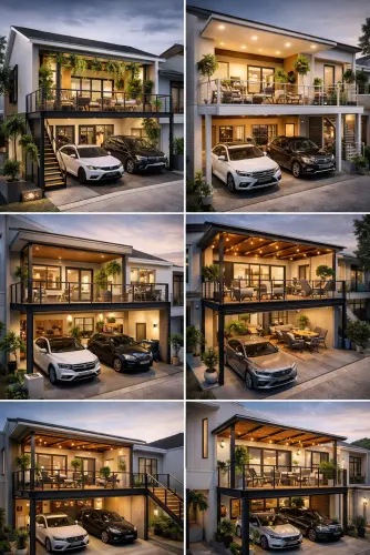 Mezannine Teras Rumah Keren di Pangalengan